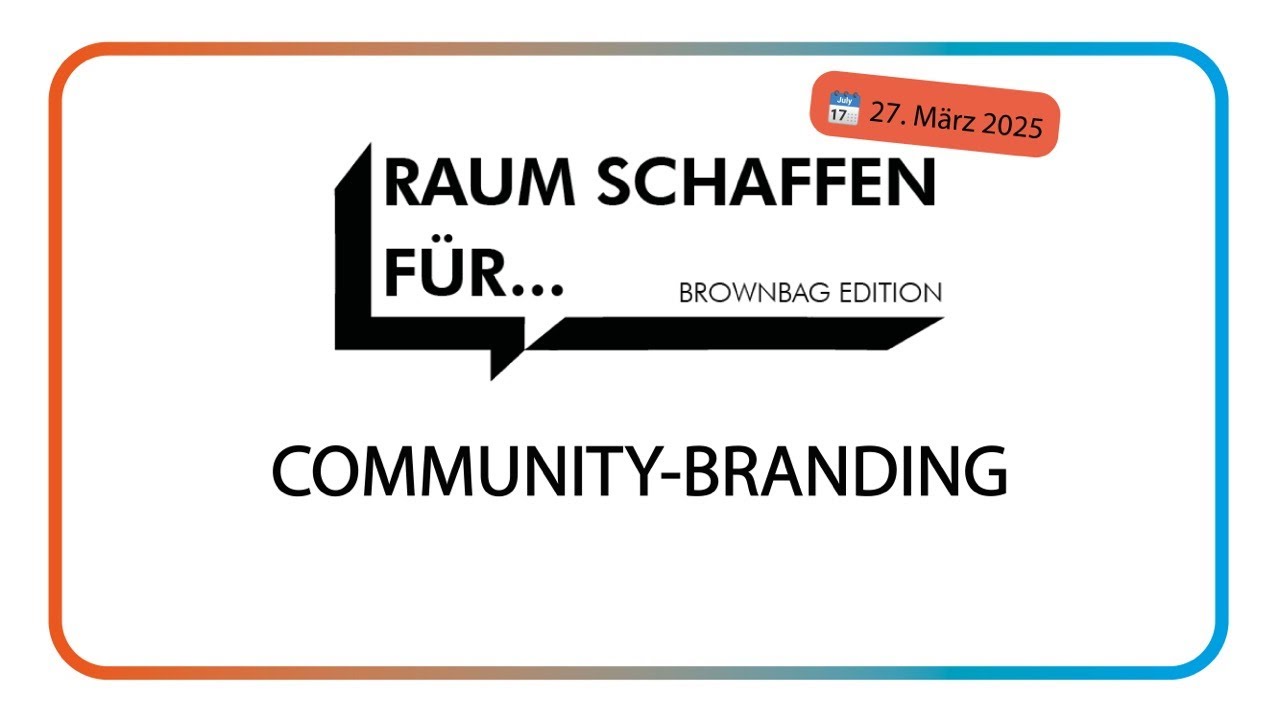 Raum schaffen f&uuml;r Community-Branding mit Herr B&uuml;rli