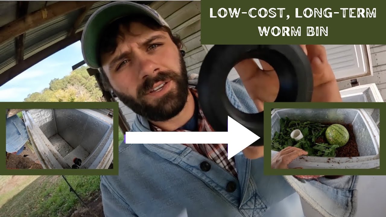 Constructing a Chest Freezer Vermicompost System