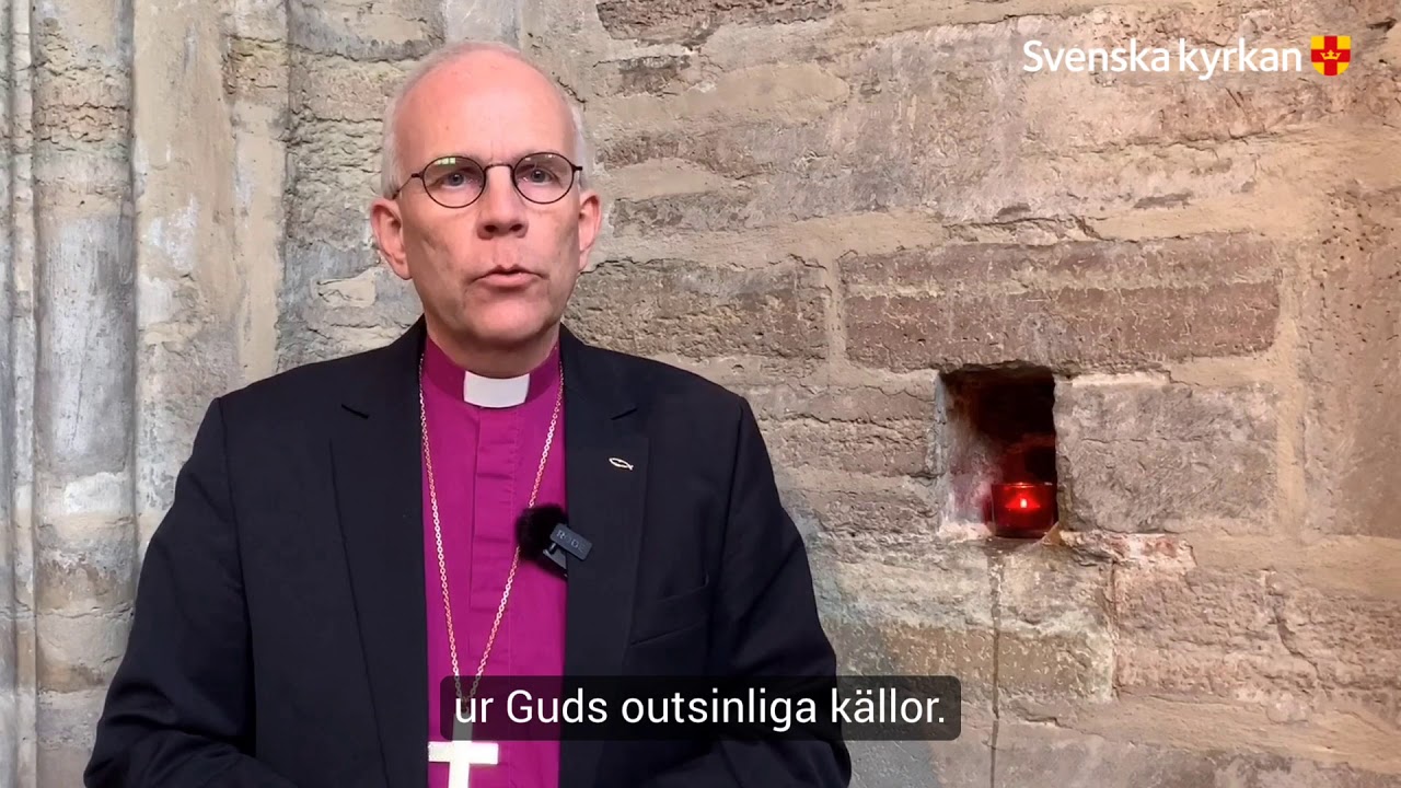 Påskbön från Linköpings domkyrka med biskop Martin