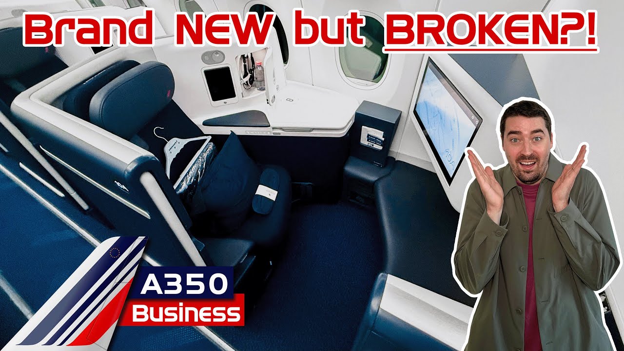 ✈️ Air France A350 Business Class Review – What Went Wrong?