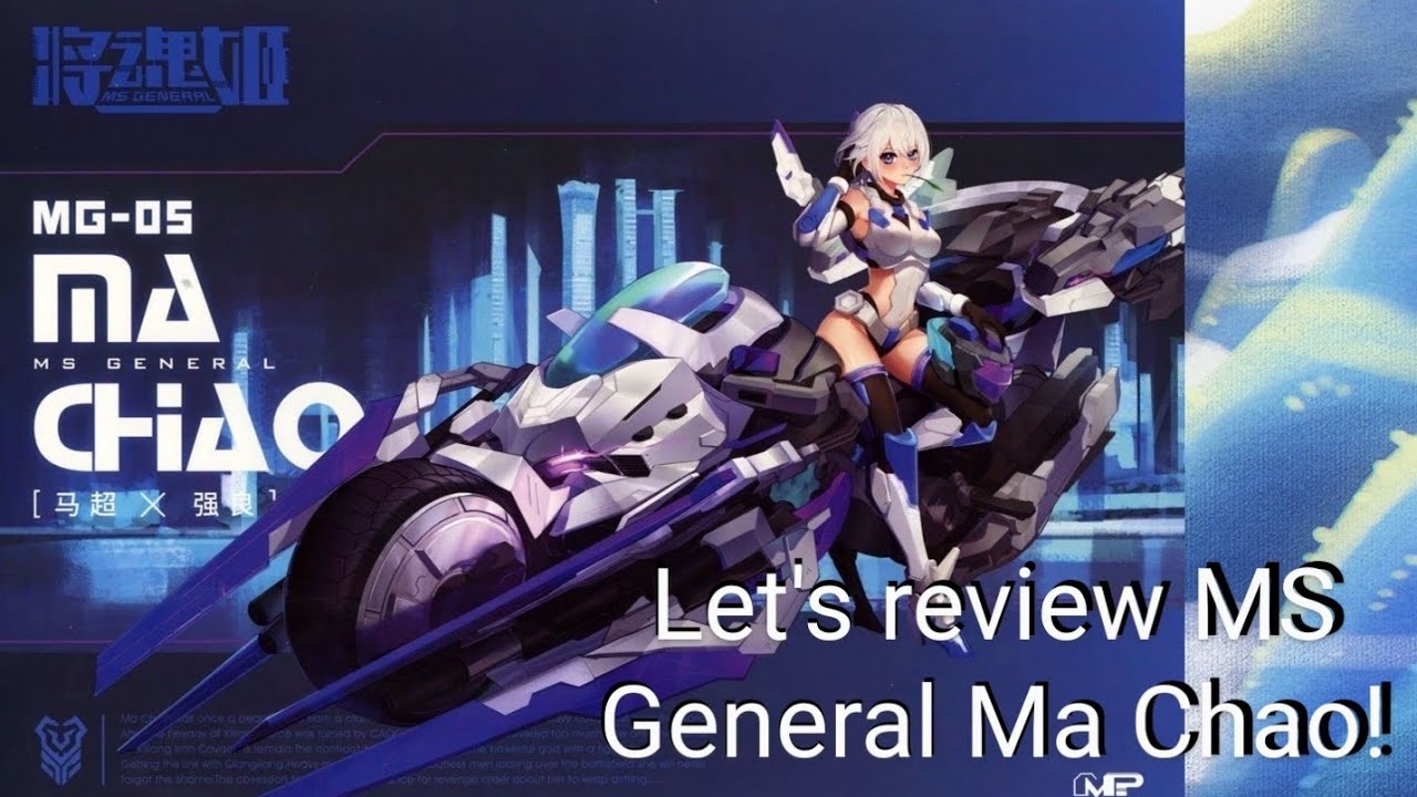 MS General Ma Chao! Could this could be the best Mecha Musume kit of all time?!
