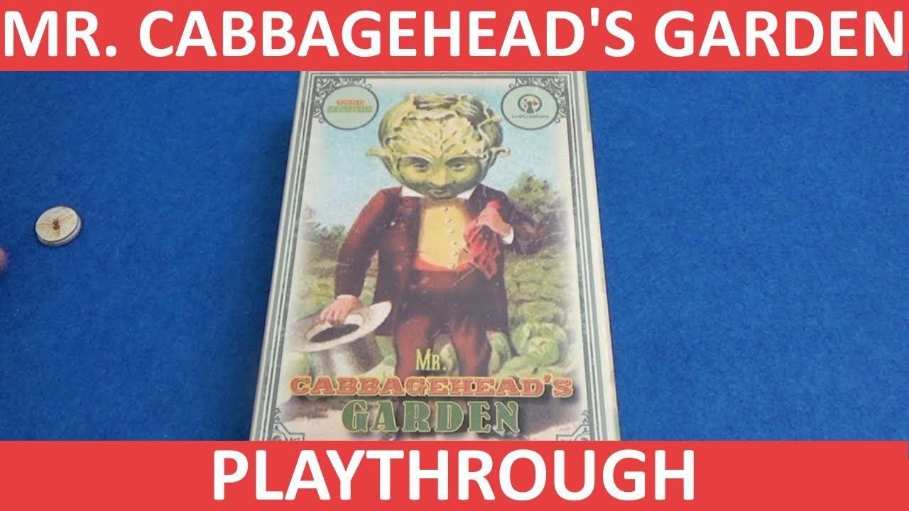 Mr. Cabbagehead's Garden - Solo Playthrough - slickerdrips