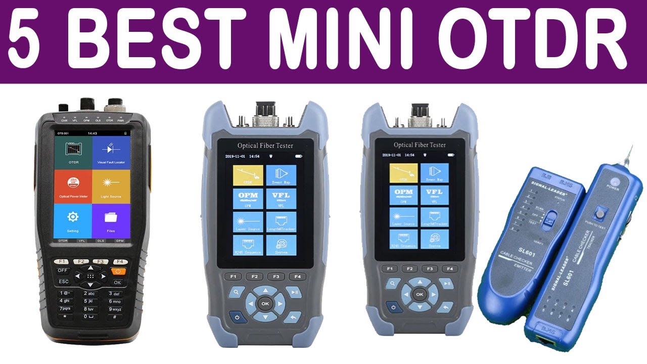 Top 5 Best MINI OTDR In 2020 | Best Fiber Cable Ethernet Tester
