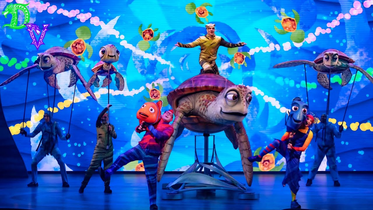 Finding Nemo The Big Blue and Beyond 2026 Full Show at Disney’s Animal Kingdom in Walt Disney World