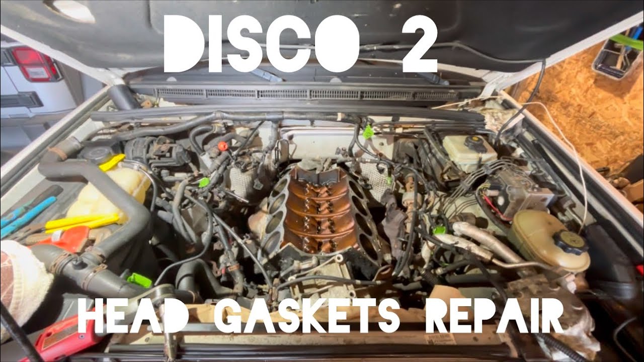 2004 Land Rover Discovery2: HEAD GASKET REPAIR!