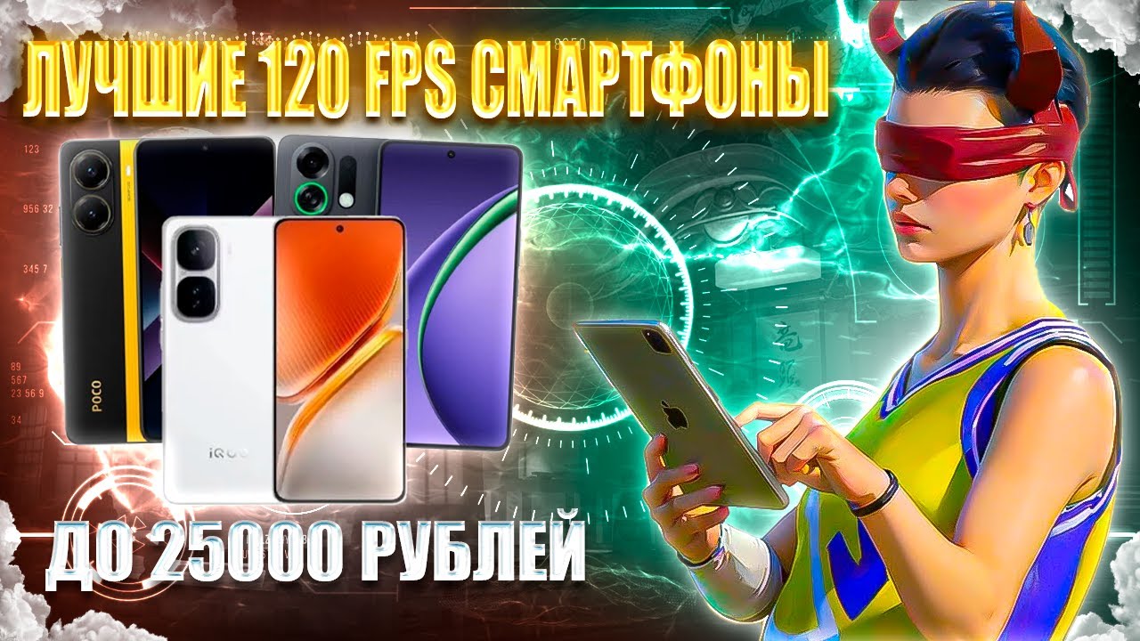 🔥120 FPS СМАРТФОНЫ ДЛЯ ИГРЫ В PUBG MOBILE