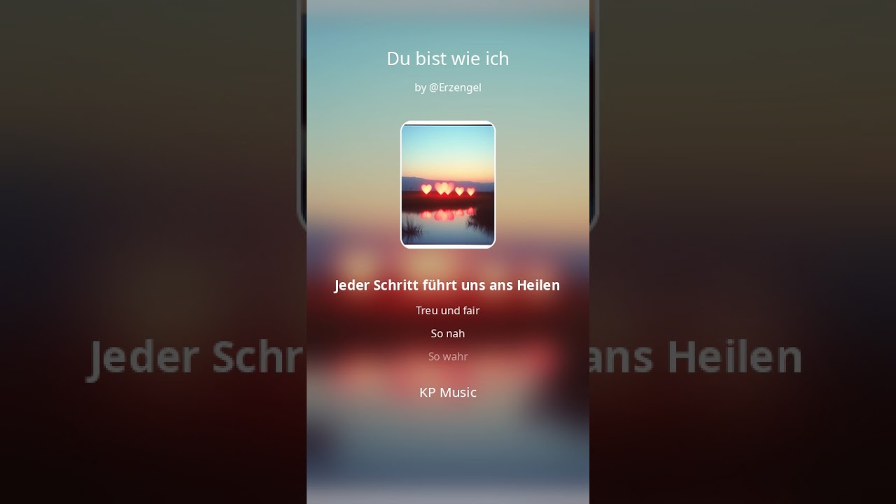 Du bist wie ich 