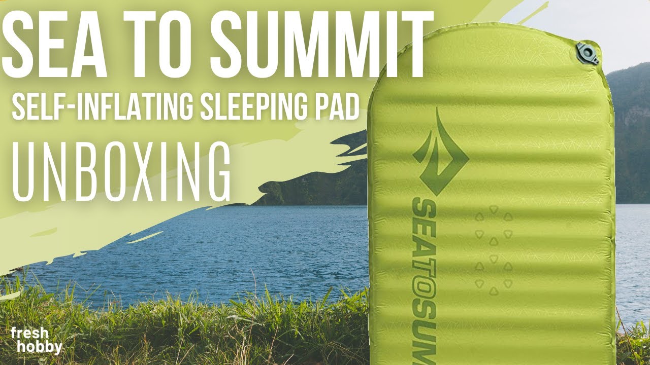 Sea to Summit Comfort Light Self-Inflating Foam Sleeping Mat for Camping and Backpacking [Unboxing]