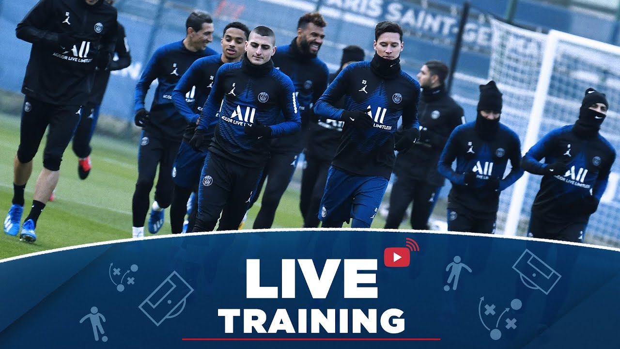 🎥 Les 15 premi&egrave;res minutes d'entra&icirc;nement avant Pau FC 🆚 Paris Saint-Germain