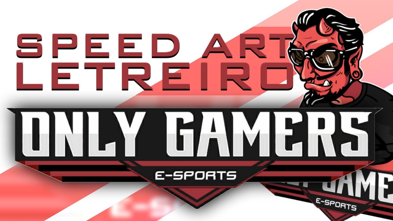 SPEED ART LETREIRO PARA LOGO DE GUILDA PELO CELULAR ANDROID PS TOUCH