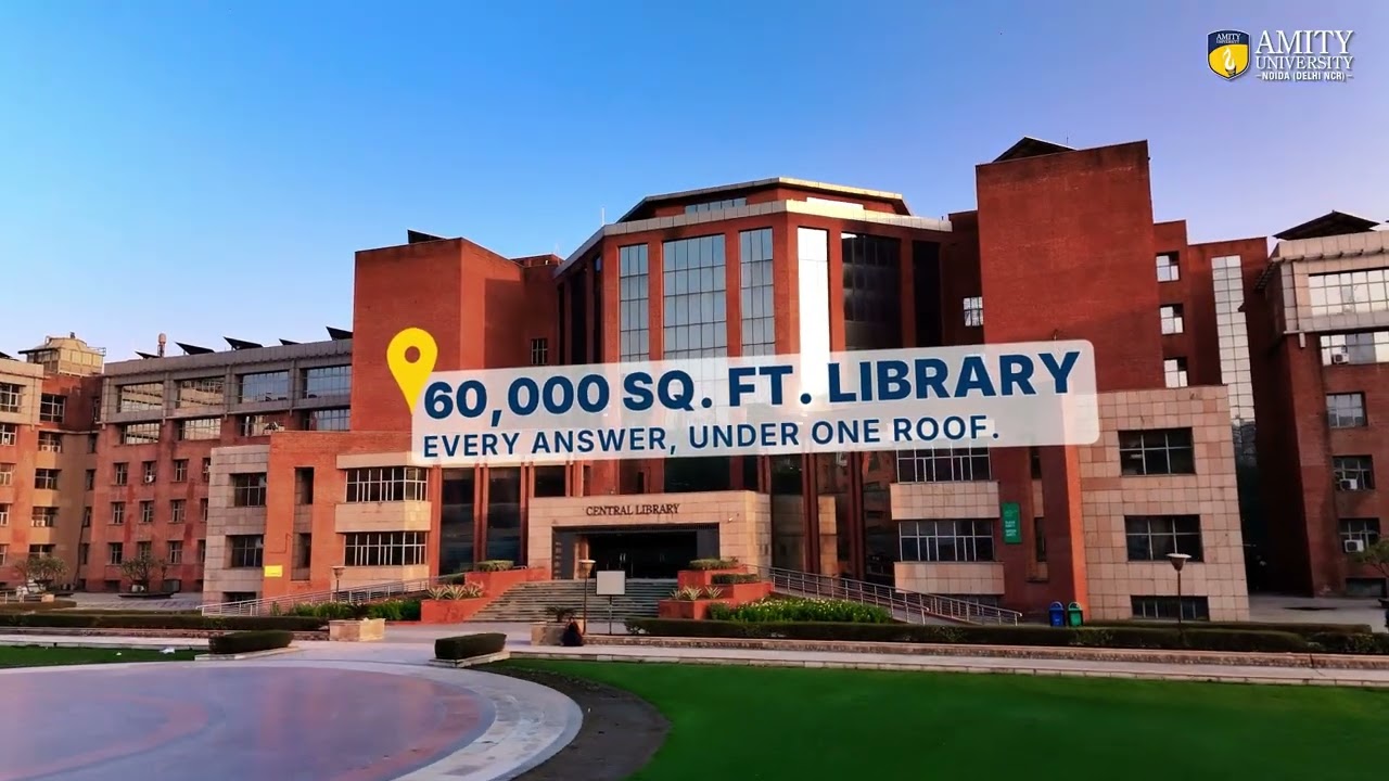 Amity University Noida Campus Tour 2026: Inside India&rsquo;s Best Facilities!