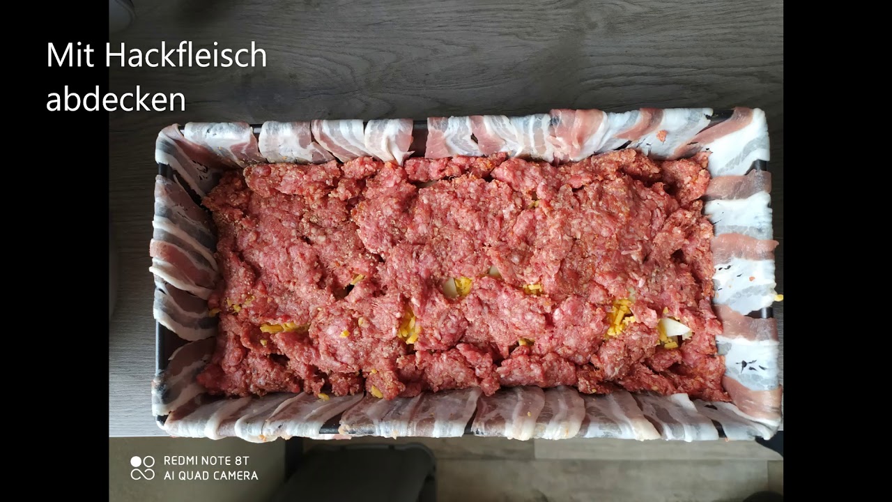 Bacon Bomb aus dem Backofen