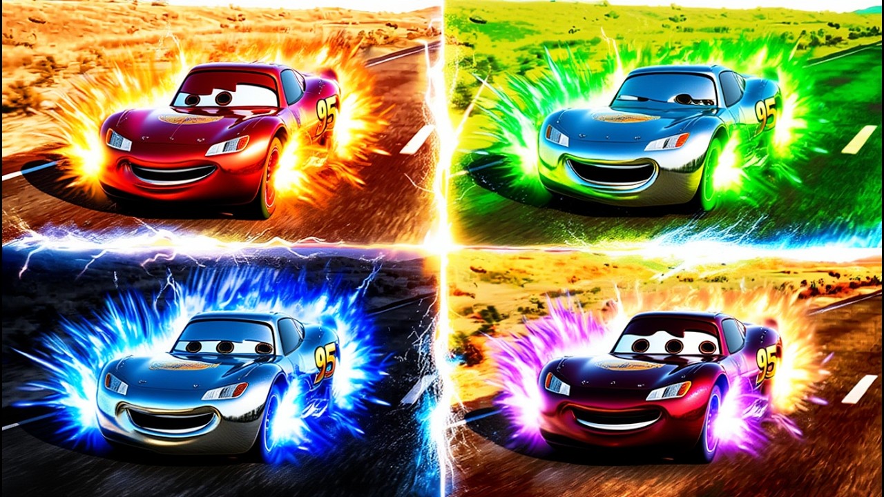 Lightning McQueen 2026- Coffin Dance Song (COVER),Lightning McQueen Racing, Tiles Hop