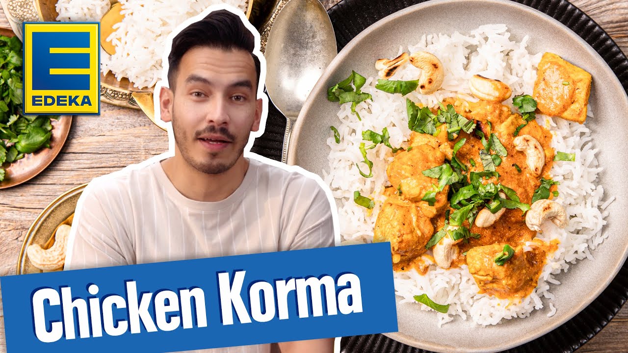 Chicken Korma | Indisches Curry Rezept als Schmorgericht
