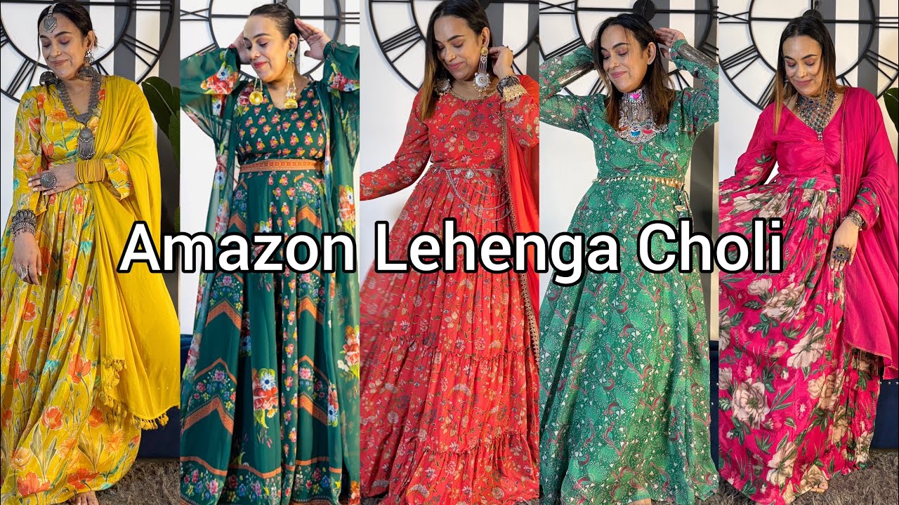 Amazon Lehenga choli Haul || Great Festival Sale || 