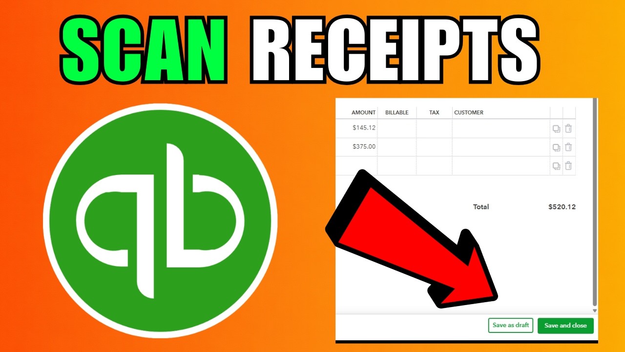 How To Scan Receipts In QuickBooks Online (2026) (Complete Guide)