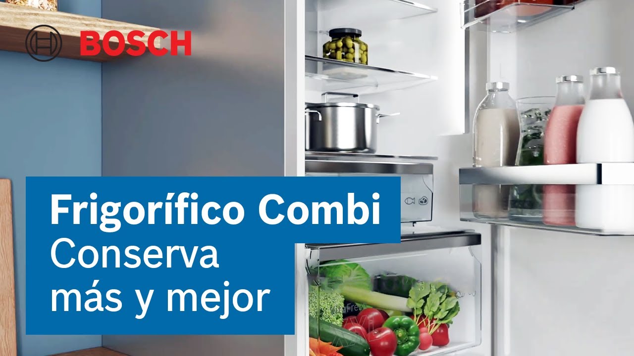 ¿Buscas Espacio y Eficiencia? ¡Descubre El Frigorífico Combi Serie 6 Bosch! | Bosch Home España