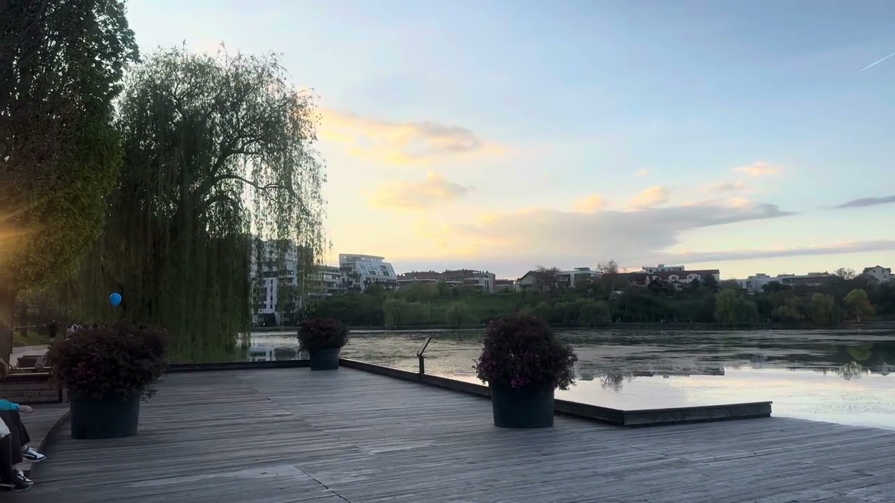 Look the beautiful sunset #europe #bestofeurope #eurovision #nature #exploreeurope #lake
