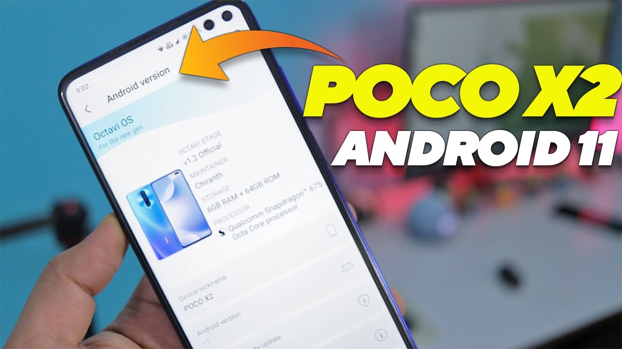 Install Android 11 ROM OctaviOS ROM on POCO X2