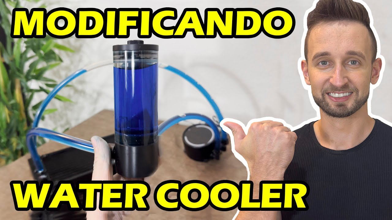 COMO MODIFICAR QUALQUER WATER COOLER - PASSO A PASSO COMPLETO