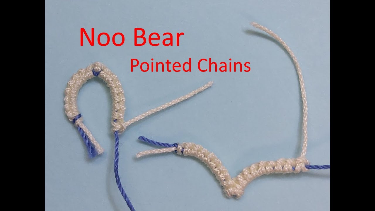 Shuttle Tatting: Pointed Chains