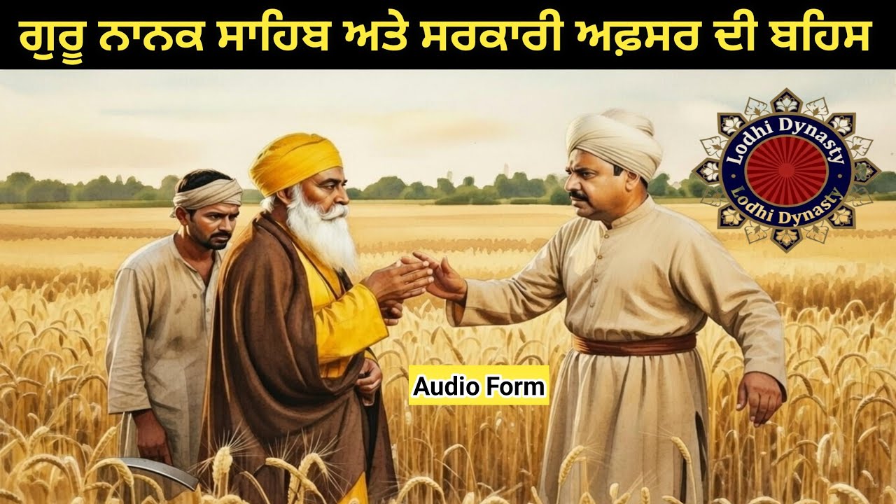 ਗੁਰੂ ਨਾਨਕ ਸਾਹਿਬ V/S ਸਰਕਾਰੀ ਅਫ਼ਸਰ 