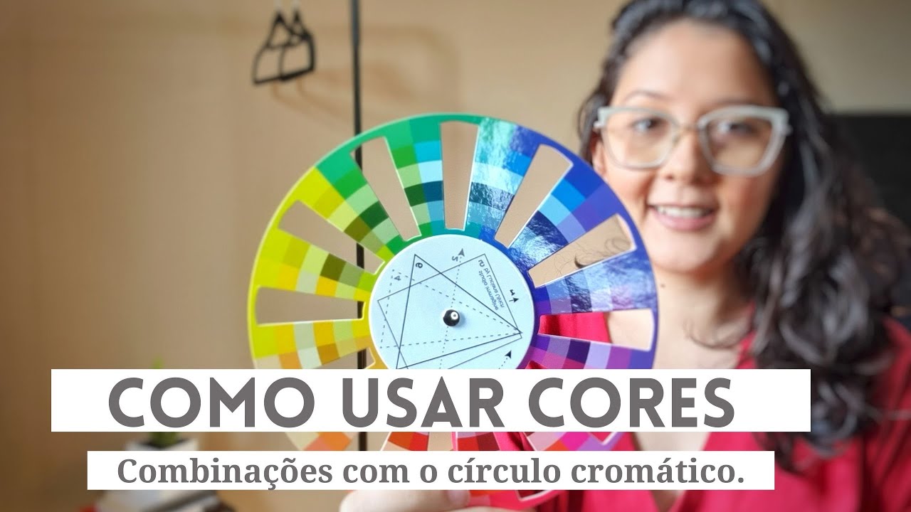Como usar cores - Combinações com o circulo cromático!