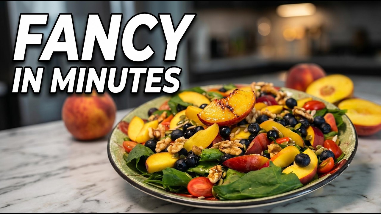 Easy Peach Salad Recipe: How to Make a Quick Summer Salad