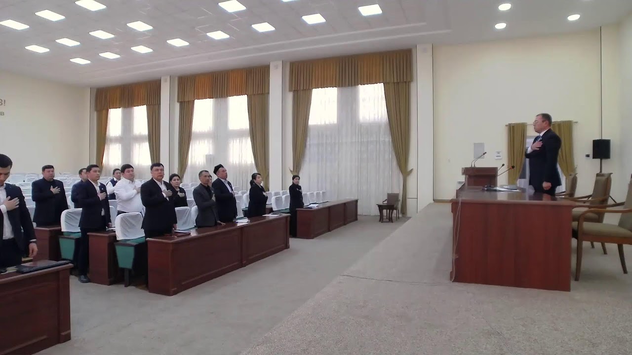 Xalq deputatlari Zarbdor tuman Kengashining yettinchi chaqiriq yigirma uchinchi sessiyasi