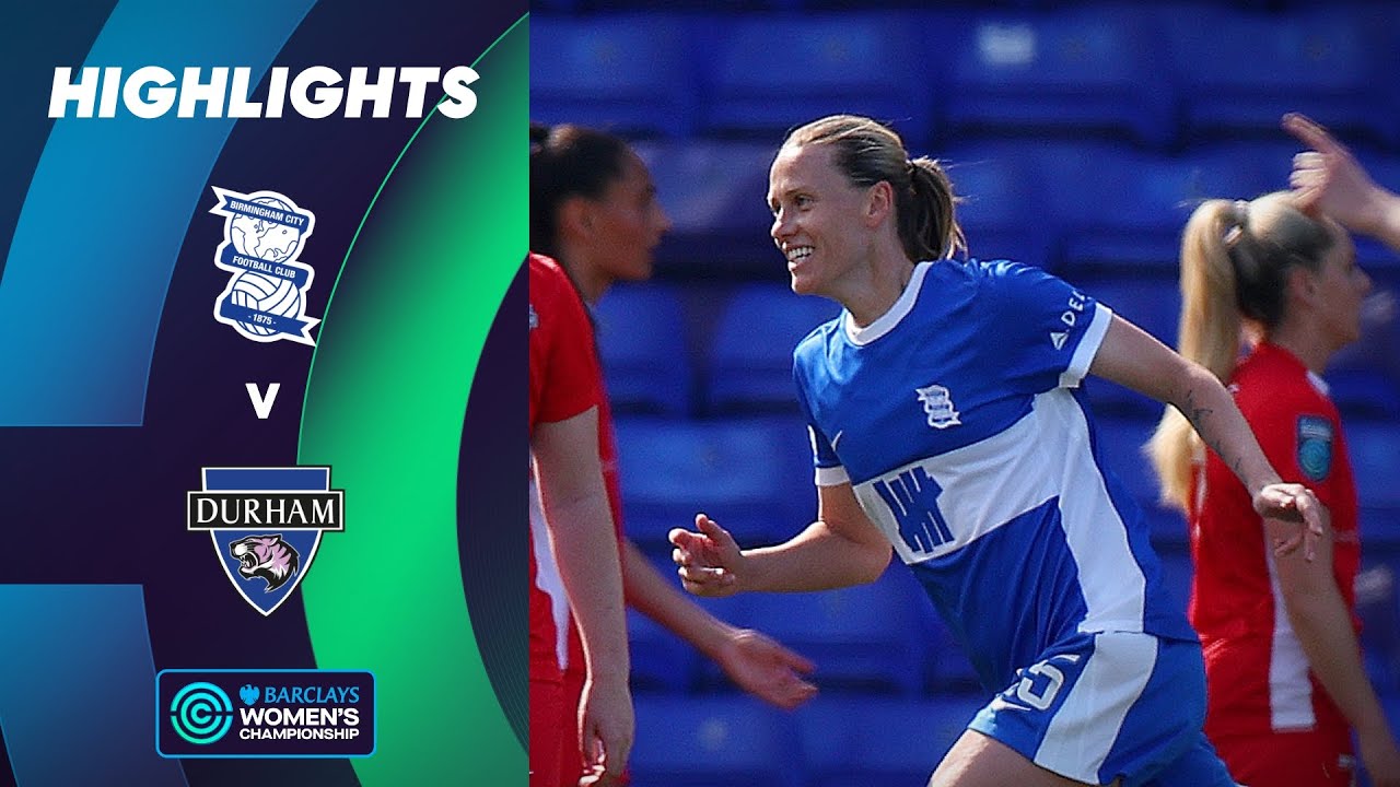 Magill Strikes Magic Brace | Birmingham City v Durham Highlights | Barclays WC 24/25