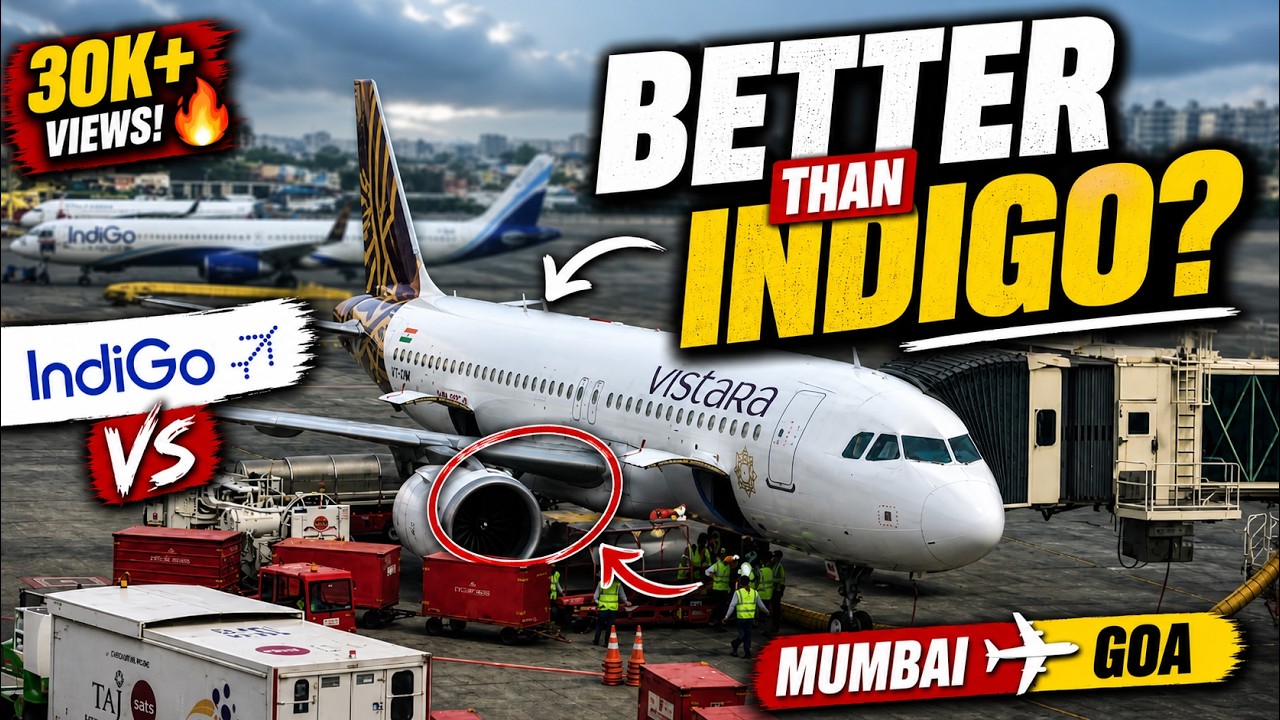 Mumbai to Goa short flight| Air India | A320 | Dabolim Airport to City | Public transport |