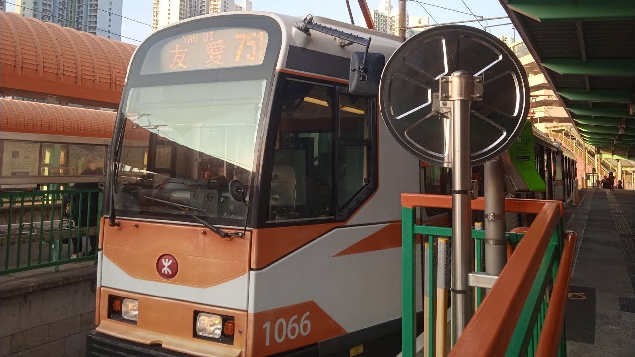 [RETRO 10!!!]Riding a MTR Comeng Retro LRV Phase I Rt.751(1066+1001) (Tin Yat-Chung Uk Tsuen)