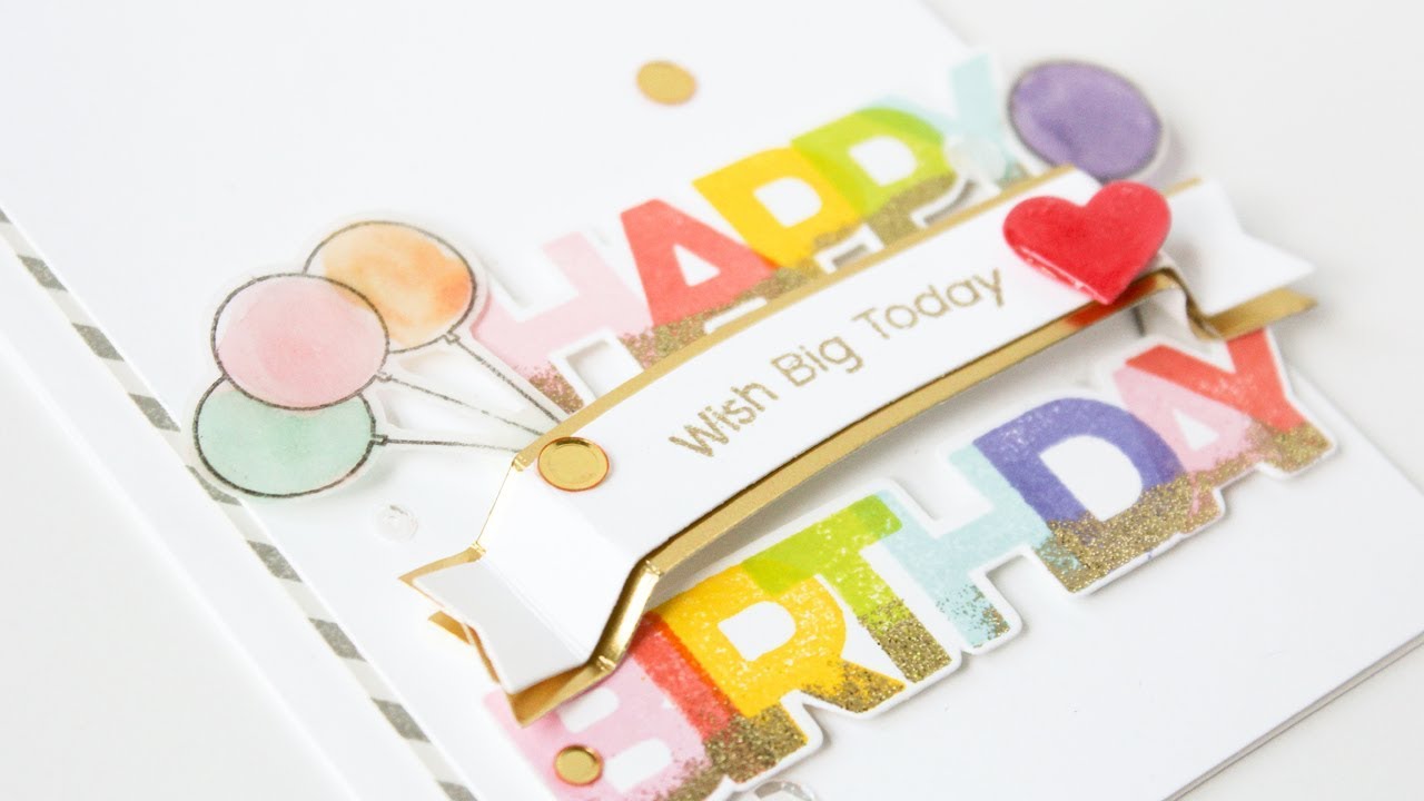Sparkle & Shine with Carissa Wiley | Colorful Birthday Wishes