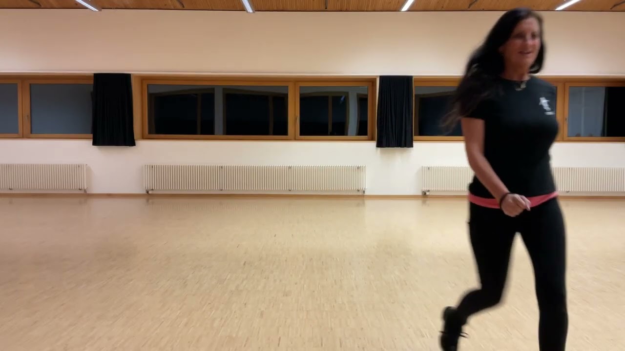 Lonely Drum - Line Dance Demo & Teach