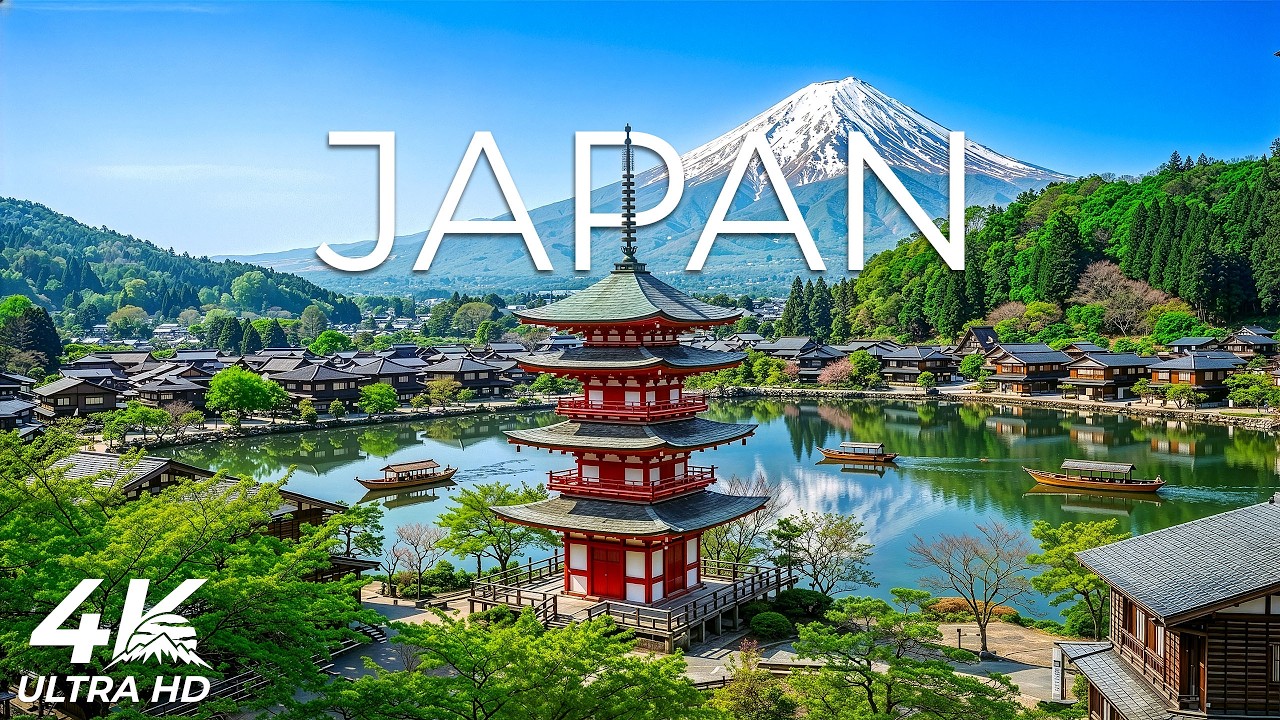 Japan 4K | Where Seasons Wander – Cedar Forests, Old Shrines & Paths Through Misty Valleys