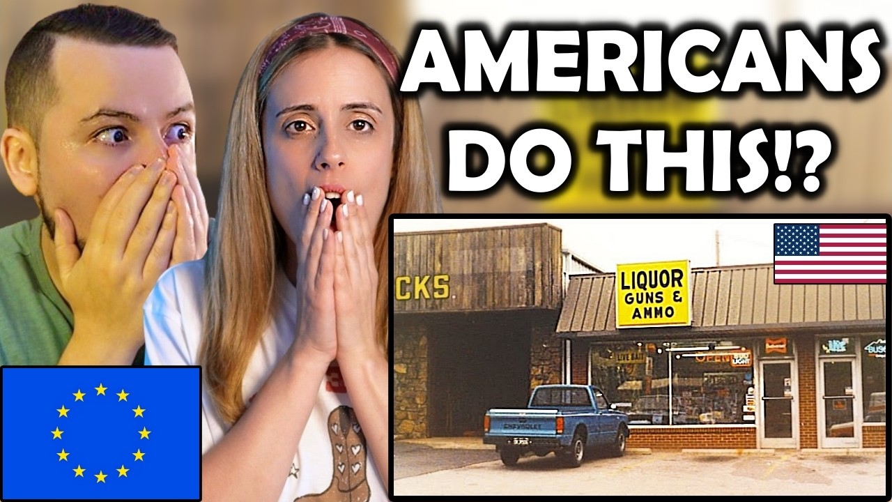 Europeans React to STRANGE Things Only Americans Do (And Think It's Normal)