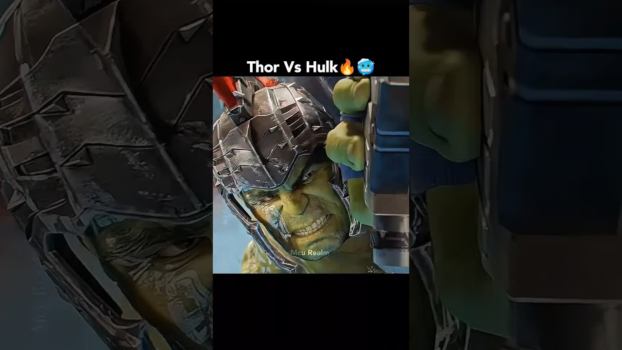 Hulk Vs God of thunder without hammerOne of the best fight scene 