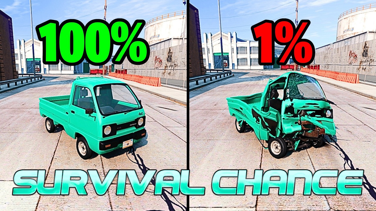 Realistic Survival Chance Crashes #24 | BeamNG.drive