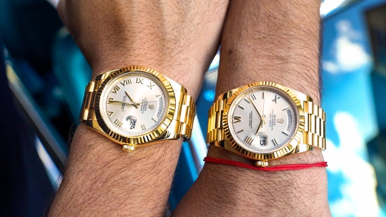 Reseña Rolex Day-Date 40 vs. Day-Date II - ¡El Debate del Presidencial Continúa!