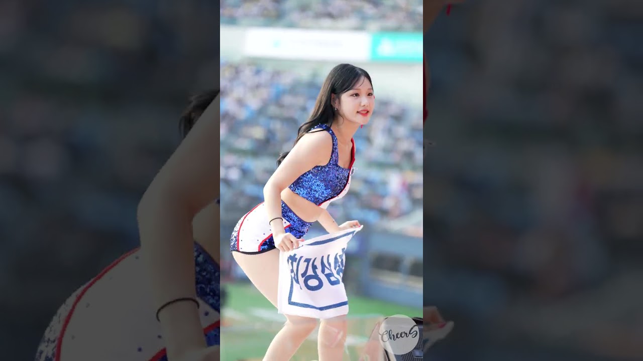 빤짝이의 정석 최홍라 치어리더 직캠 Choi HongRa Cheerleader 230928 |4K