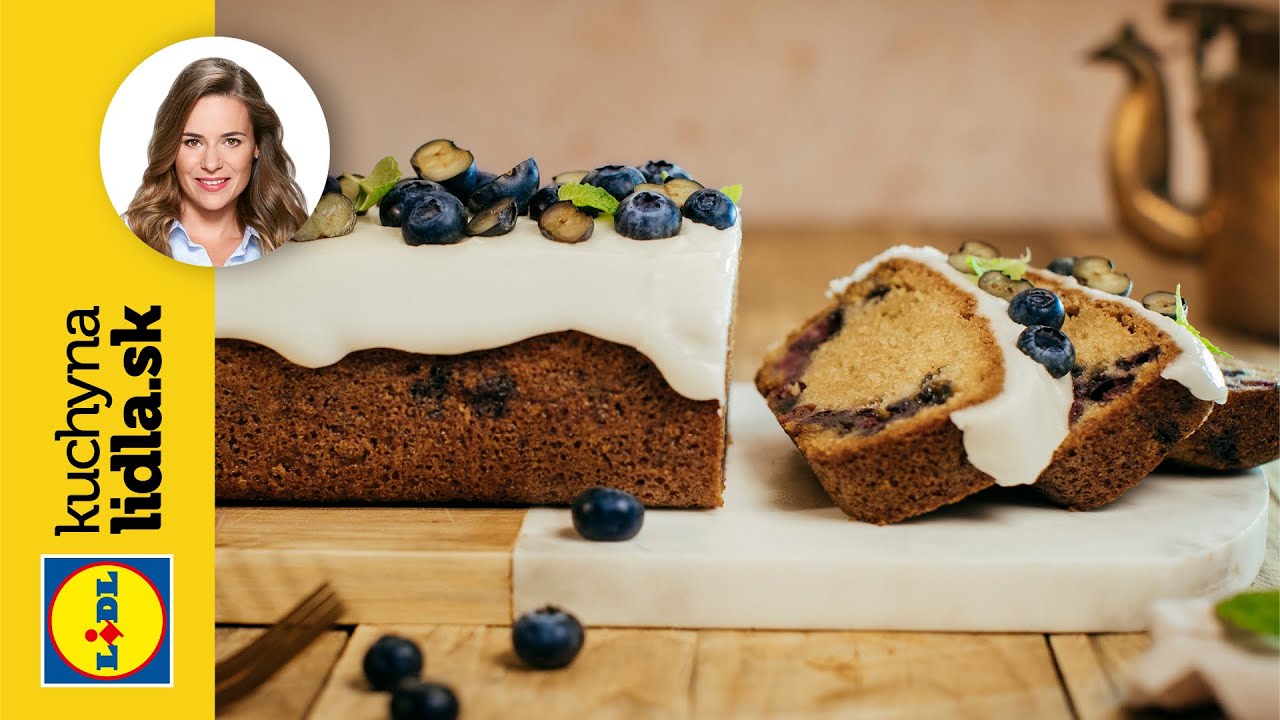 Čučoriedkový chlebík s jogurtom 🍰 | Veronika Bušová | Kuchyňa Lidla