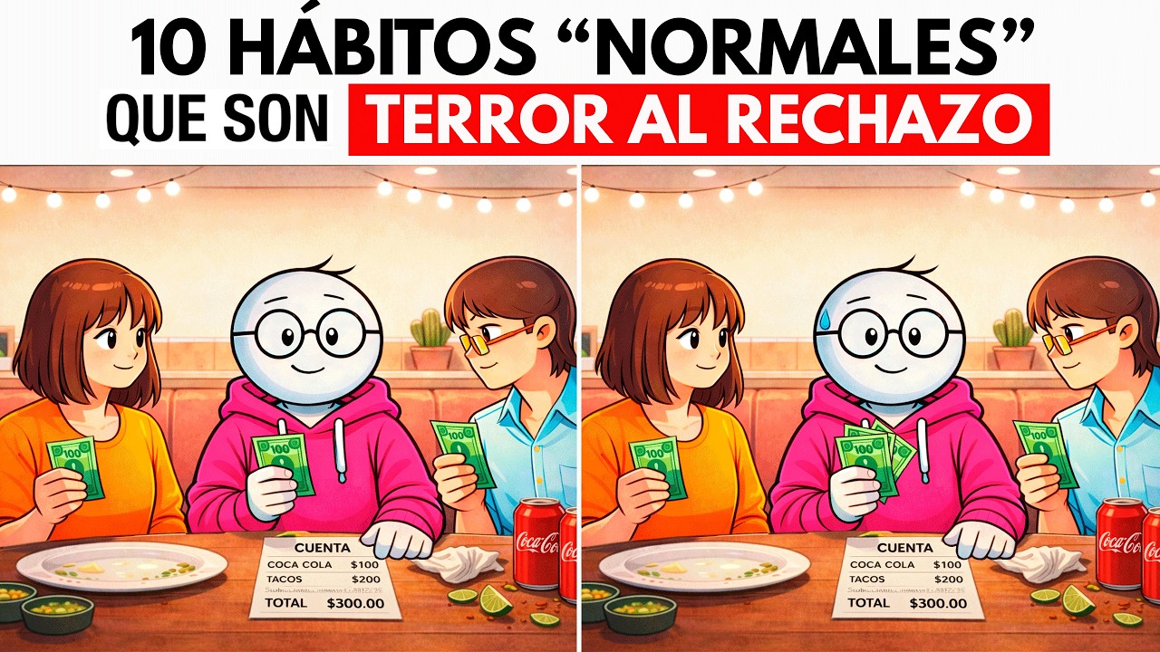 10 HÁBITOS “NORMALES” que son DISFORIA SENSIBLE AL RECHAZO (RSD)