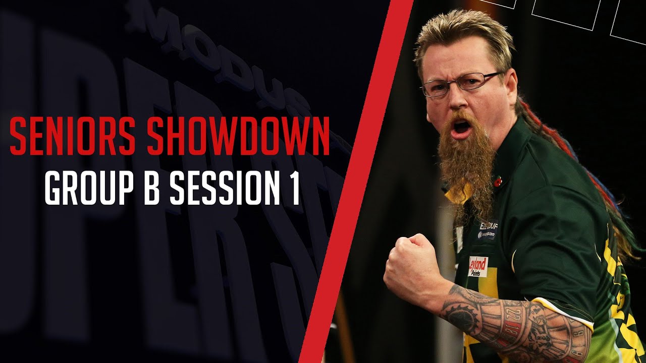 CAN THE WIZARD BRING THE MAGIC? 🪄 | Live Darts |  Seniors Showdown | Group B Session 1