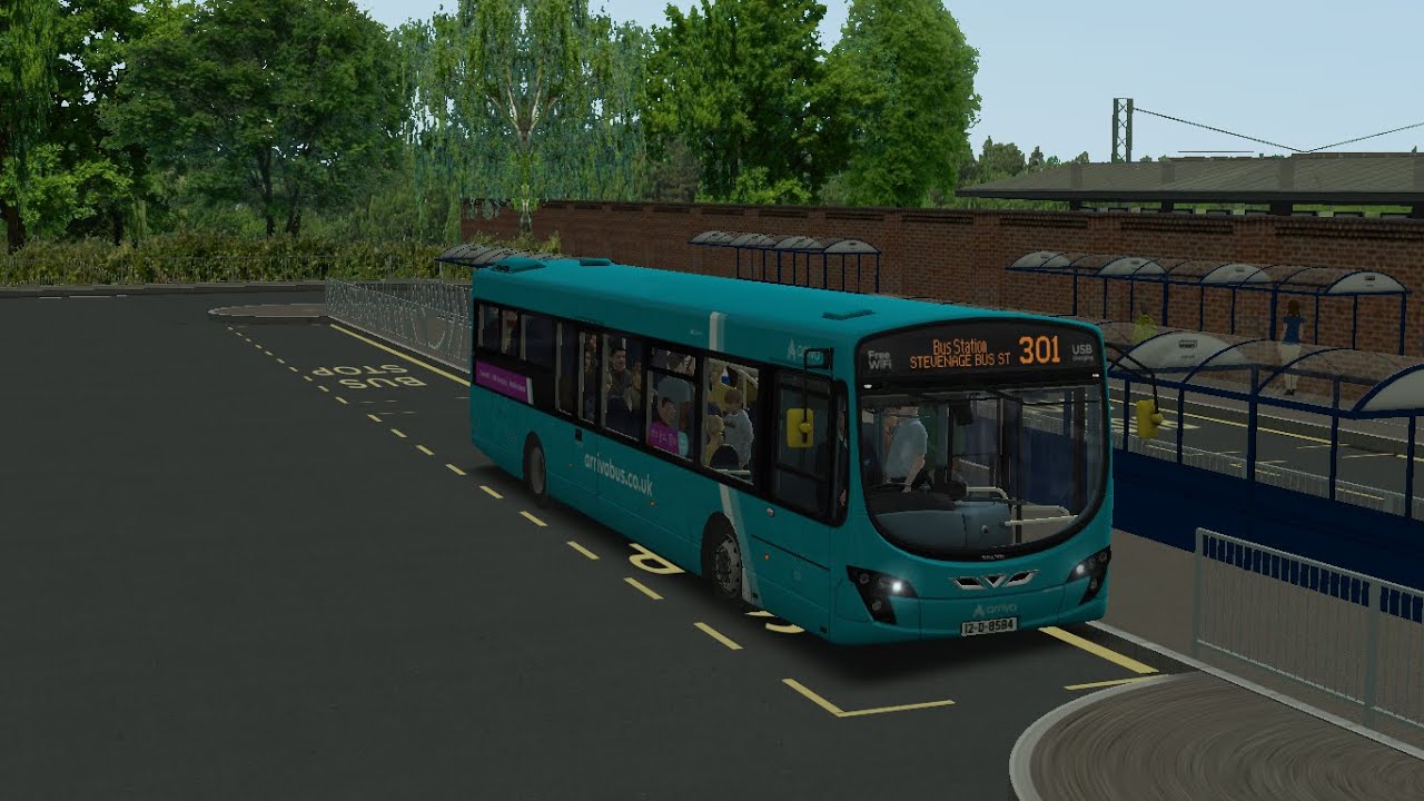 OMSI 2 | Hertfordshire | Route 301: St. Albans - Stevenage