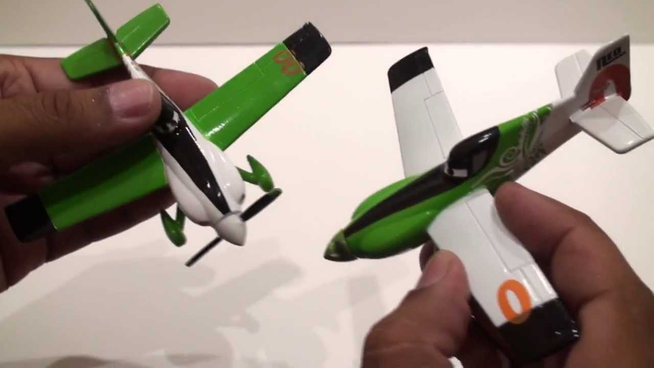 Disney Planes Diecast airplanes Zed & Ned replica from the Disney Store