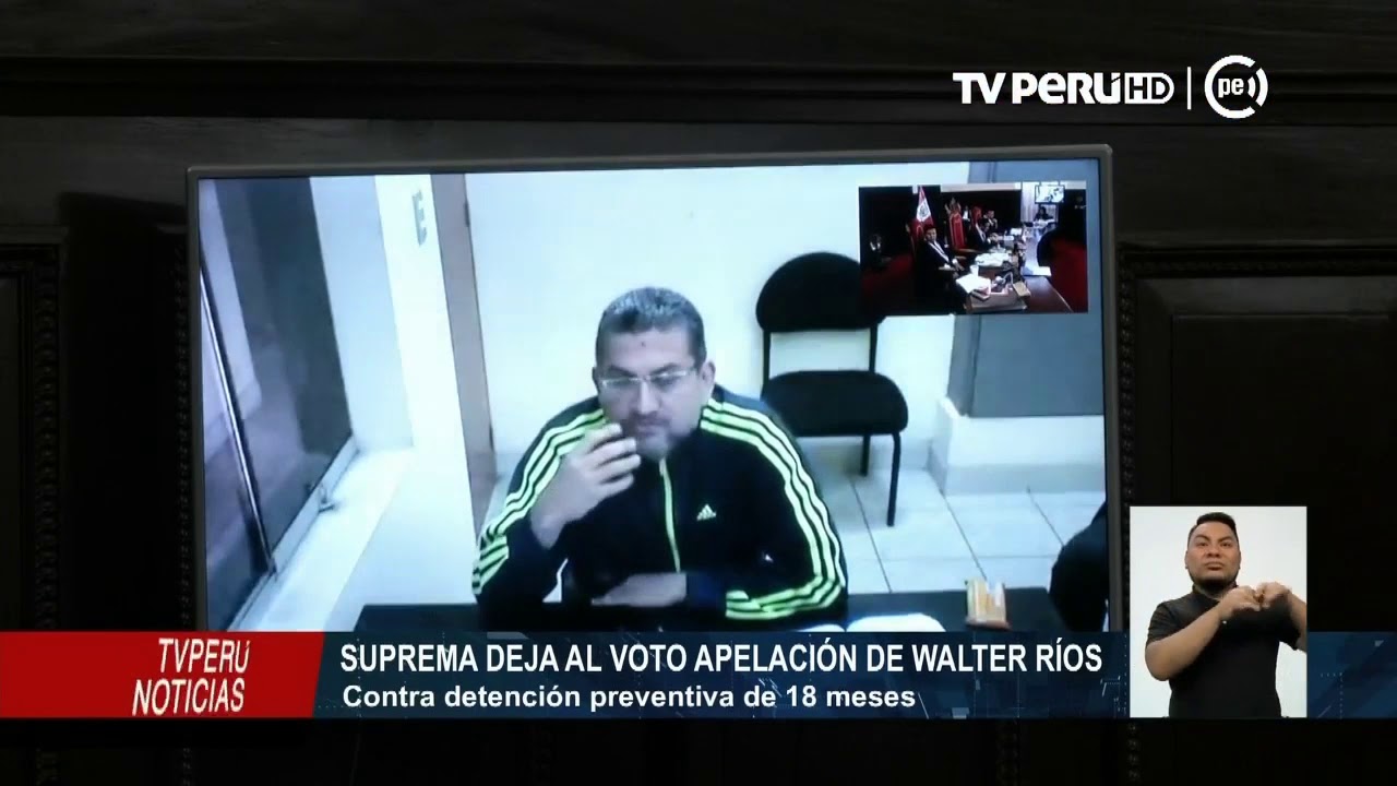 Sala Penal deja al voto apelaci&oacute;n de Walter R&iacute;os quien busca seguir proceso en libertad