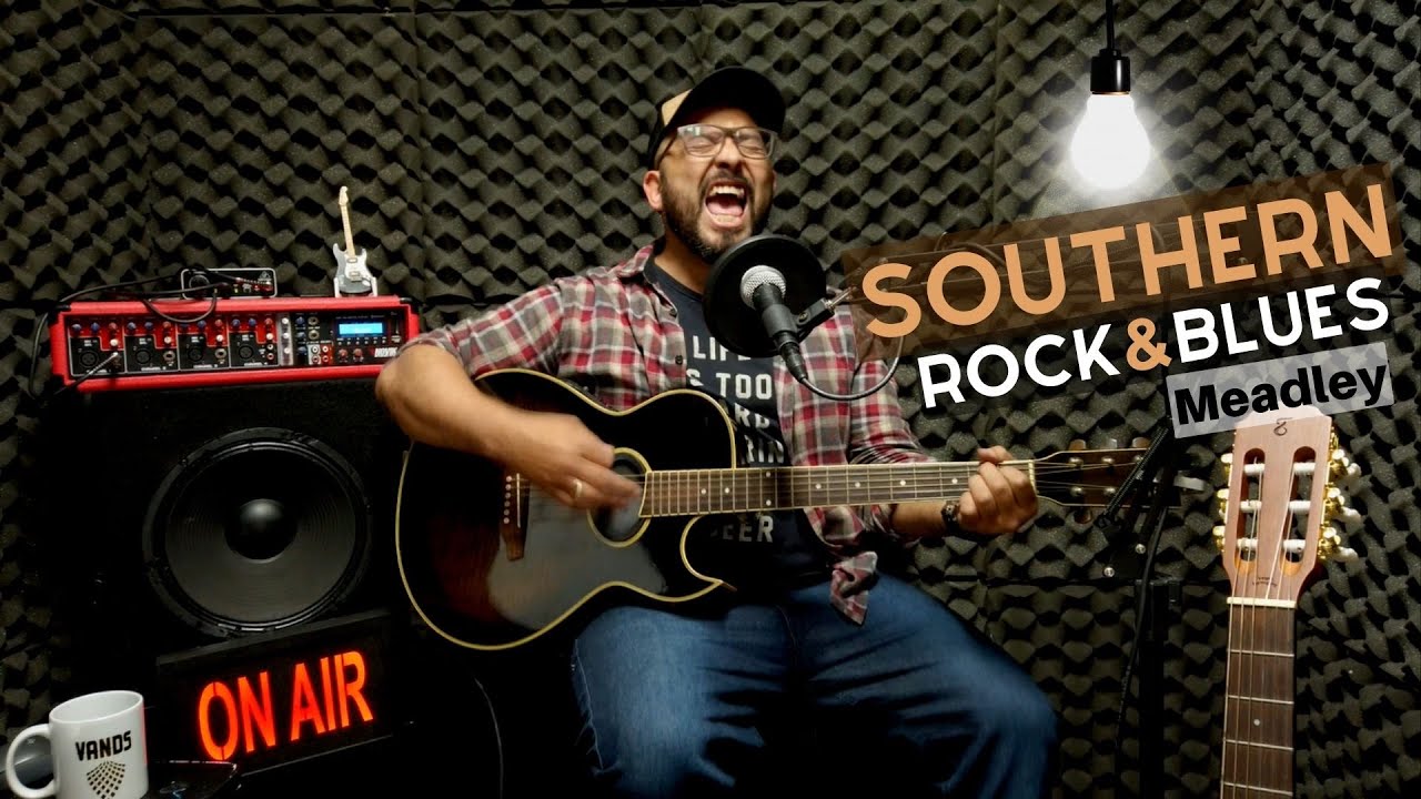 Vands Acústico - Southern Rock & Blues Medley - Steve Ray Vaughan Lynrd Sknyrd Screamin' Jay Hawkins