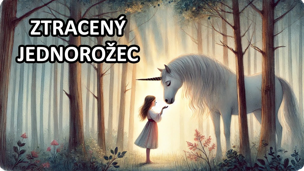 🌈 Karolínka a ztracený jednorožec | Audio pohádka na dobrou noc