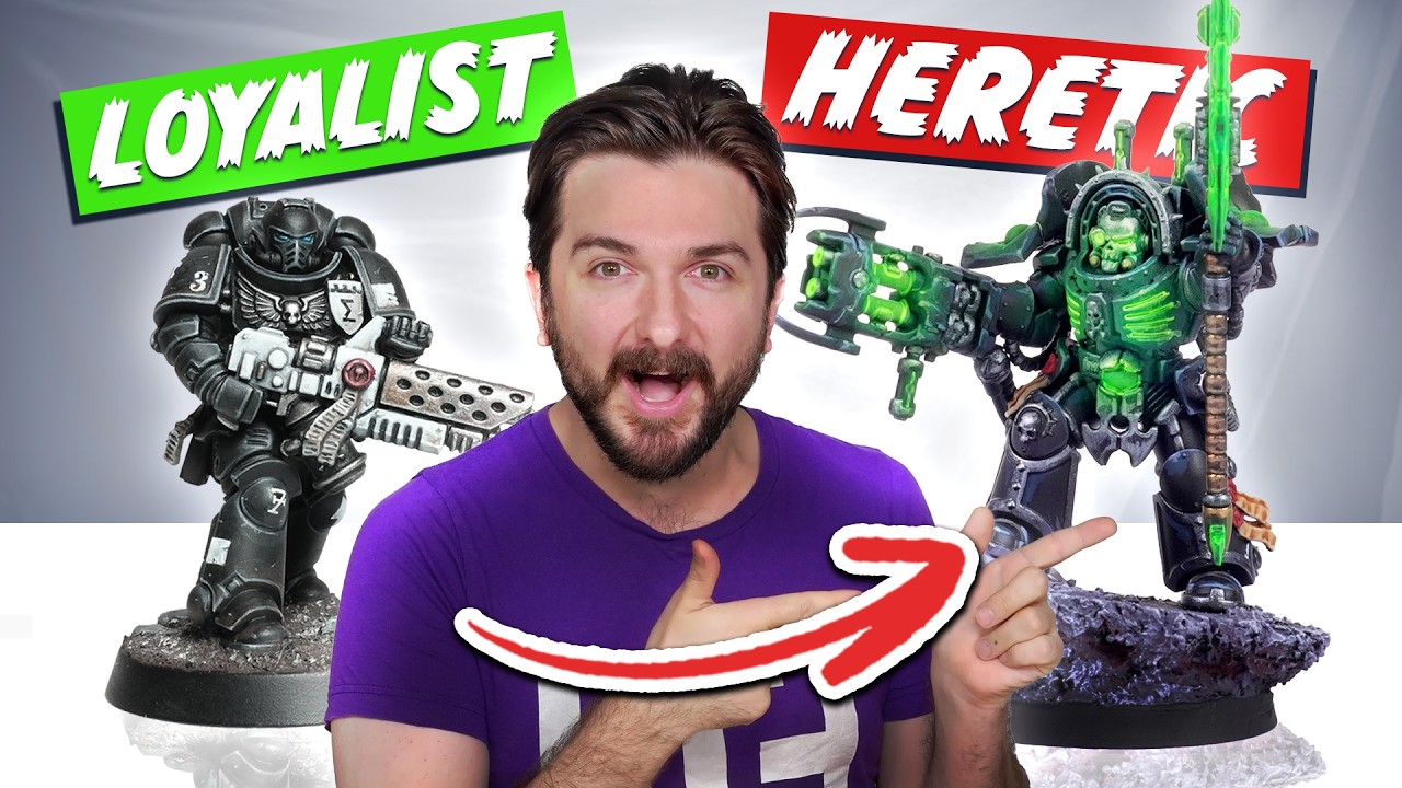 We turn Warhammer 40K Loyalists into 40K Heretics!?