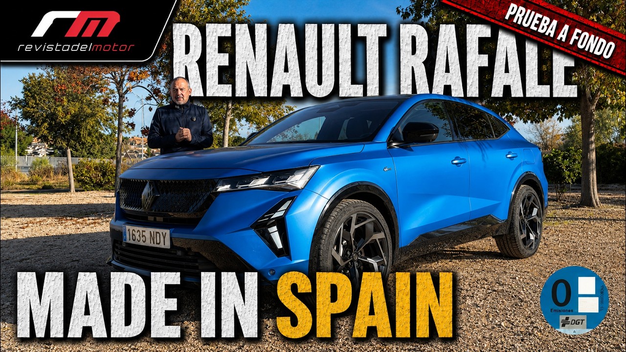 RENAULT RAFALE HYPER HYBRID e-TECH AWD 300 | SUV-D PHEV | PRUEBA A FONDO | revistadelmotor.es